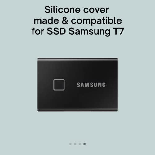 Silikonski poklopac zaštitni za Samsung T7 prijenosni SSD - ružičasta