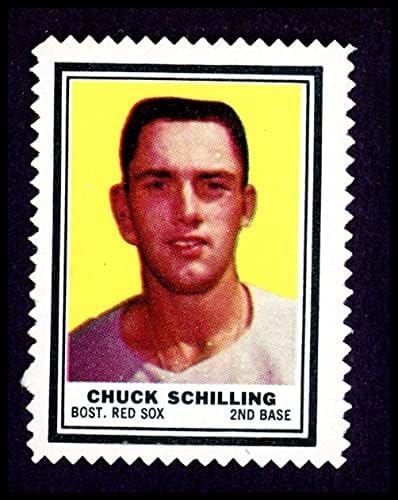 1962 TOPPS Chuck Schilling Boston Red Sox NM Red Sox