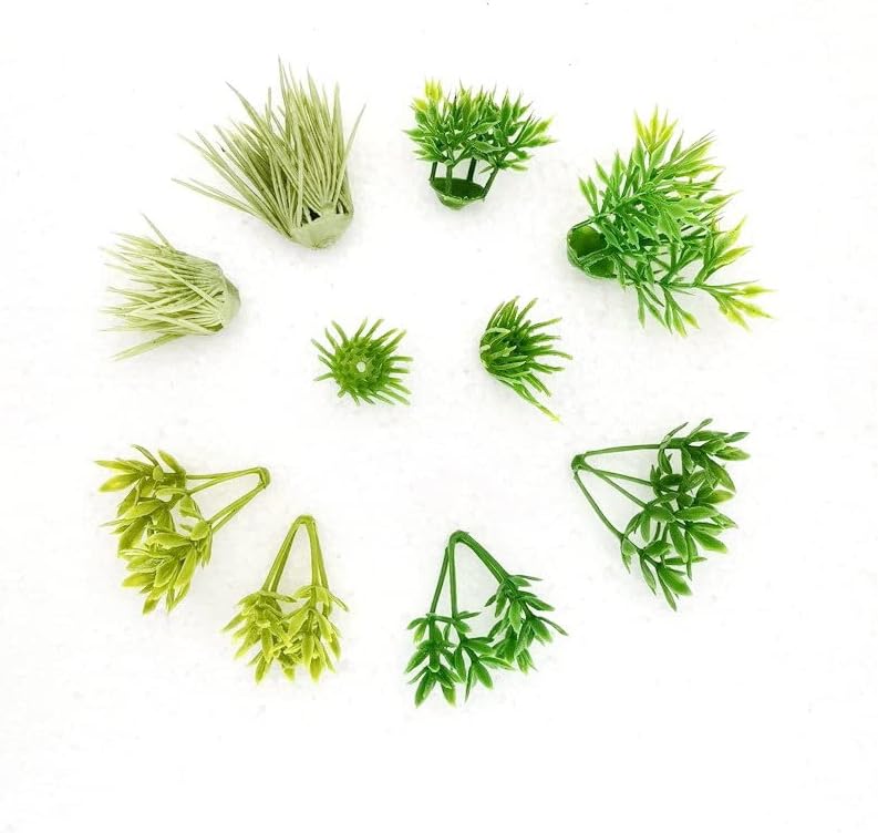 160 kom mješoviti model biljke minijaturne biljke statička trava Model trava čuperak minijaturna trava