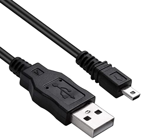 Mini USB sinkronizacijski kabel, zamjenski kabel za punjenje kompatibilan sa Nikon UC-E6, Coolpix, D3300 D750 D7200 COOLPIX L340 L32 A10 P520 P500 S6000 S9500 S3300 S9100 L830 L820 L810 kamera