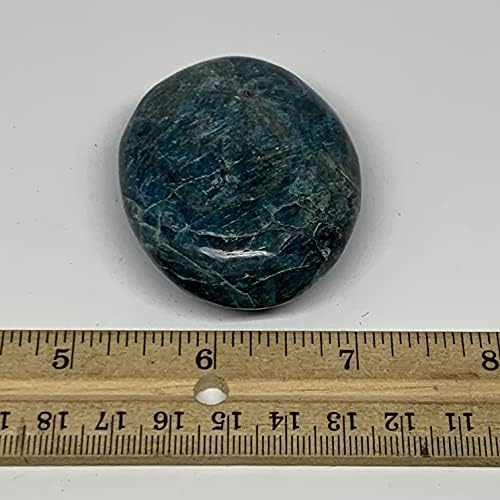 Watangems 100.6g, 2.4 X1.8 X0.8 , plavi apatitni palminski kamen srušen reiki energija, metafizički kamen,