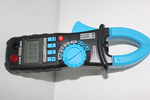 AIDETEK ACM03 Auto opseg AC DC strujni stezaljci Multimetar pozadinsko osvjetljenje Stezaljka Freq HOLD BUZZ dužnosti CE Cat.III600V plava
