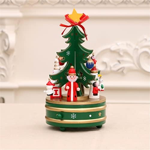 Douba božićna muzička kutije Dekoracija sobe Početna Dekor karosel konja Music Box Kids Toys