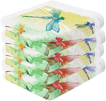 Goodlld prekrasan akvarel zmaj za djecu za ručnike 6 pakovanje, visoko upijajući i meke pamučne krpe