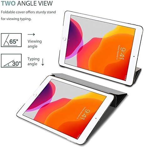 Procase iPad 10.2 Slučaj 2019 iPad 7th generacija Slim postolje snop tvrdog fuse sa naljepnicama za olovke