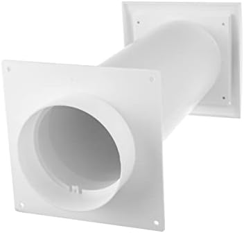 Vent Systems 4 Inch Plastic Adjustable through Wall ventilacija Kit-sušilica Vent Kit-ventilacijska cijev