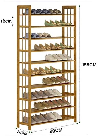 KMMK stalak za cipele 10 razina cipela za cipele stalak za obuću Spremnik Organizator za skladištenje polica za hodnik / kupatilo / dnevni boravak i koridor, skladište hodnika, skladište hodnika