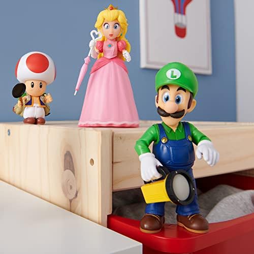 Super Mario Bros. film - 5-inčne akcione figure Serija 1 - Luigi figura sa dodatkom za baterijsku