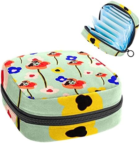 Oryuekan sanitarne torba za savrće, menstrualni kup torbice Prijenosni sanitarne jastučiće za skladištenje