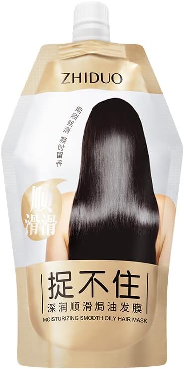 Smooth Pectem ulje za kosu za kosu Split završava gruba šampona hranjiva kosa za pečeni krem ​​ulje 顺滑 焗油 发膜
