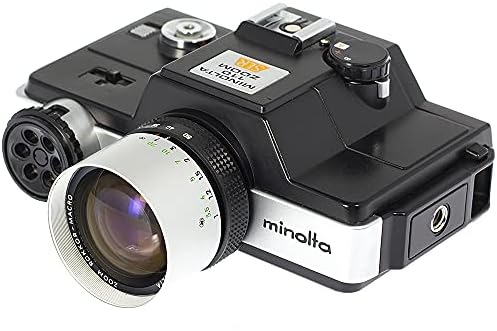 Minolta 110 zoom SLR kamera sa 25-50 mm f/4.5-16 objektivom za ručno fokusiranje