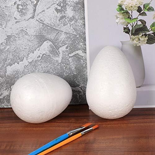 Tendycoco Clay zanatima Uskrsnih jaja bijela jaja bijela slika Diy Craft Uskršnje jaje za cvijeće Poklon