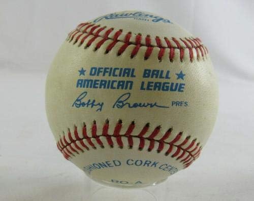 BRIAN FISHER potpisao je auto autogramira Rawlings Baseball B122 - autogramirani bejzbol