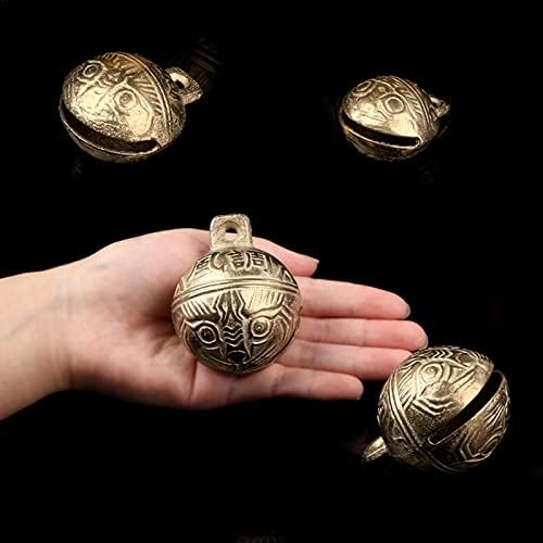 Milageto ogrlica za pseće zvono oprema za dekor zvona Retro Kineski stil mačka zvono slatki
