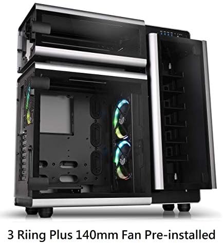 Thermaltake Level 20 E-ATX full Tower gaming računarski računar sa 3 Riing Plus 140mm RGB ventilatorom +