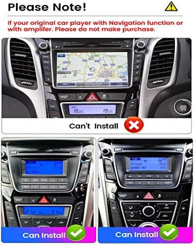 FBKPHSS auto radio za Hyundai-I30 2011-2017 navigacija 2 din 9 inčni dodir zaslona Android 11 Automatski utikač i reprodukciju 5G WiFi SWC podržava CarAutoplay / GPS / DAB + / OBD, M700S