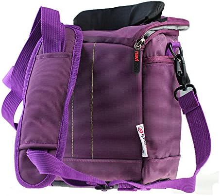Navitech ljubičasta zaštitna prenosiva ručna Dvogledna torbica i putna torba kompatibilna sa