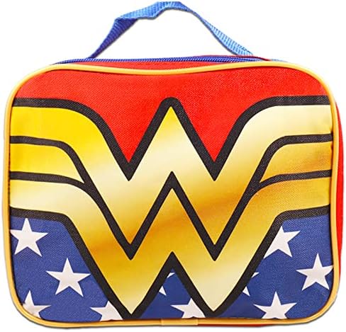 DC trgovina Wonder Woman ruksak set kutija za ručak ~ 6-kom paket sa Premium školskom torbom od 16