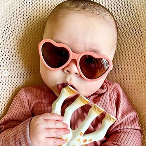 Pro Acme Baby fleksibilne polarizirane naočare za Sunce u obliku srca sa remenom, podesive male djevojčice