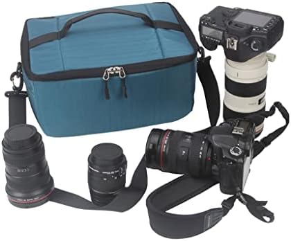 ZJHYXYH vodootporna DSLR torba za sočiva sa kamerom umetnite zaštitnu torbicu za nošenje tote podstavljena torbica za sočiva