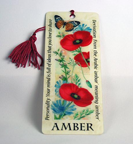 Ličnost Placemarker Amber Bookmark, srednja, višebojna