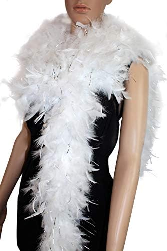 100 Gram 2 Yard Long Chandelle Feather Boa preko 10 boja, odličan za zabavu, vjenčanje, kostim