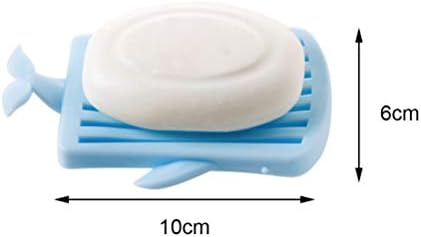 Hemoton zidna posuda za sapun, plastični stalak za držač sapuna u obliku kita, držač posude za sapun
