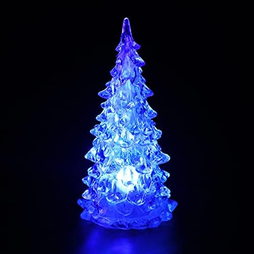Božićna stablo Boja LED emajla noćna svjetlo Božićna ukras - šareni gradijent
