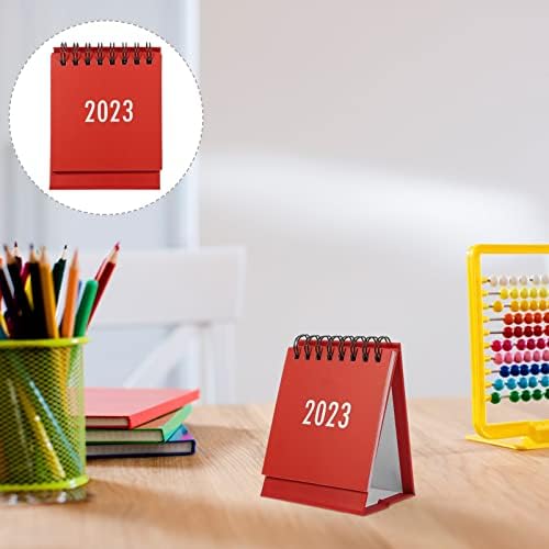 Stobok mini stol kalendar 2022. do 2023. Mjesečni mali kalendar Desktop dnevni kalendar Raspored planera