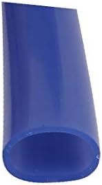 X-dree 10mm x 12mm Visoka temp otporna silikonska guma cijev cijevi plave 1 metar dugačak (Tubo