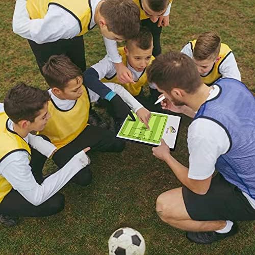 Fudbalski trening, fudbalski trening, fudbalski trening međuspremnik Magnet ploča Izuzetna tableta za obuku trenirskih poklona Fudbalski pansion Soccer Taktics Taktics Psisanje opreme za brisanje olovke
