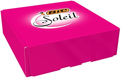 Bic Miss Soleil kolekcija boja - ženski brijači za jednokratnu upotrebu sa trostrukim oštricama, 10