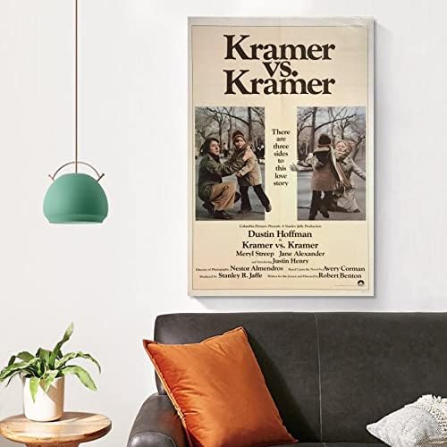 Filmski Posteri Kramer vs. Kramer Wall Art slike platnene zidni dekor Kućni dekor dnevni boravak dekor estetski 24x36inch Neuramni stil