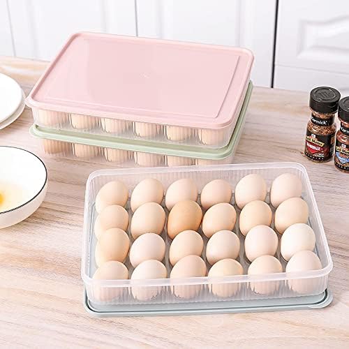 ONYIL frižider za skladištenje jaja Crisper 24 pretinac za jaja Grid ladica za jaja kuhinja sa