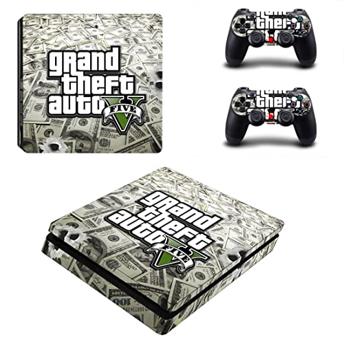 Za PS4 Pro - Igra Grand GTA Theft i auto PS4 ili PS5 naljepnica za kožu za PlayStation 4 ili 5 konzola