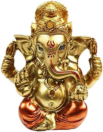 Hindu Bog lord Ganesha Staue - Indija God Ganesh Idol Kip za automatsko-dasci dekor - Indija