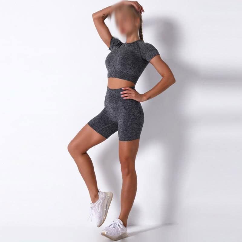 Czdyuf joga postavio je bešavnu sportsku odjeću odjeće za vježbanje odjeća Ženska trenerka visoki struk nogu sportskih