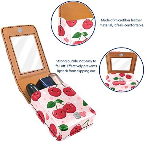 Cherry Pink Mini makeup torbicu ruž za usne držač torba za usne balzam za usne torbica torbe za žene