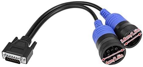 28,50 cm /11.22 u PN 405048 6 i 9 PIN Y Deutsch Cable kompatibilan za NEXIQ USB LINK 125032