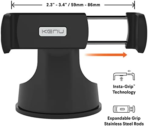 Kenu Airbase Ultra sa insta-Grip tech / univerzalni nosač za automobil za pametne telefone