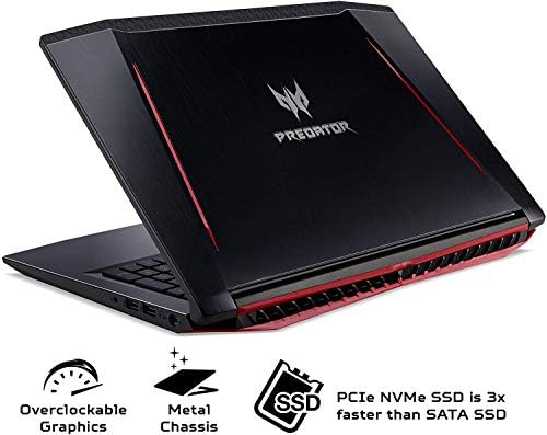 Acer Predator Helios 300 Gaming Laptop, 15.6 u Full HD IPS ekran Intel 6-Core i7-8750H, GeForce GTX 1060 6GB
