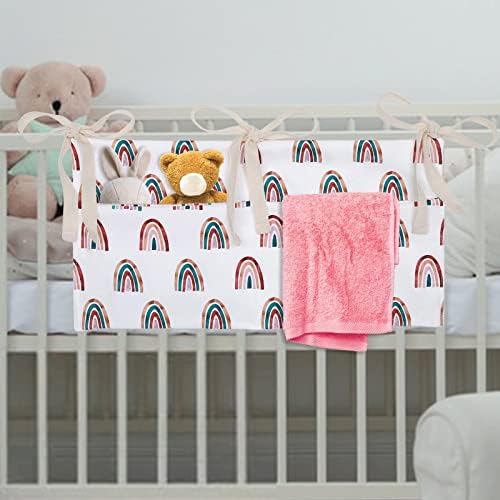 Organizator krevetića za bebe Cot Caddy torba za odlaganje kreveta 2 džepa noćni viseći pelenski rasadnik