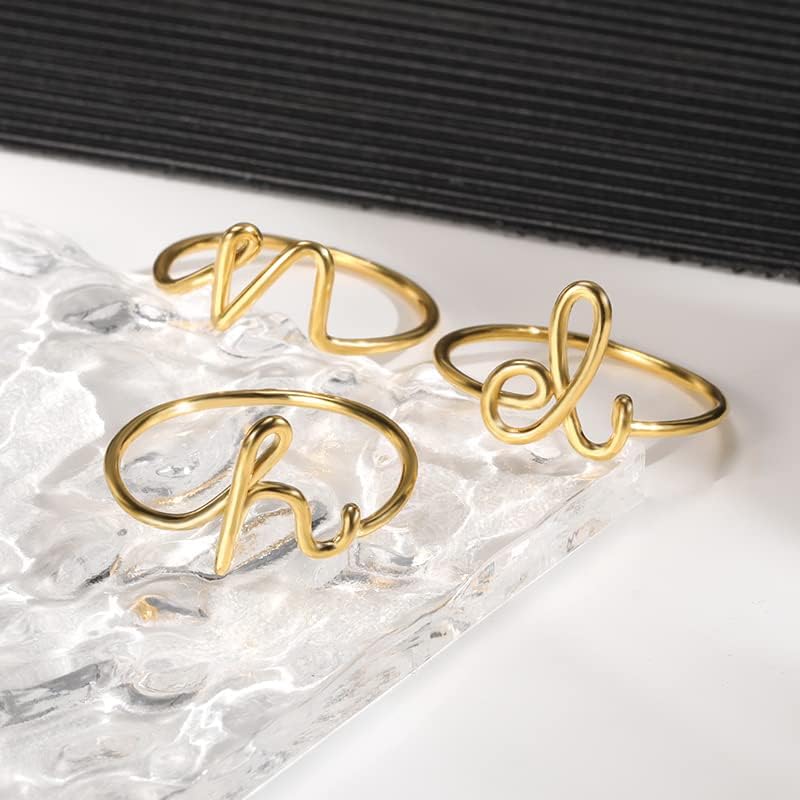 LongLiter 2021trend žene i prsten minimalistički bijeli cirkon par prstenovi Zlatni vjenčani šarm nakit