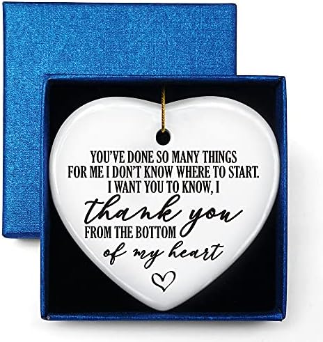Hvala pokloni, zahvaljujem vam iz dna srca, ornament za održavanje znakova srčana ploča hvala vam poklon, aprecirati pokloni za žene muškarci su susjednici