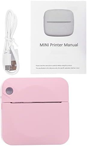 STOBOK prenosivi foto štampači 1 Set štampača etiketa bežični Mini džepni pametni telefon proizvođač etiketa