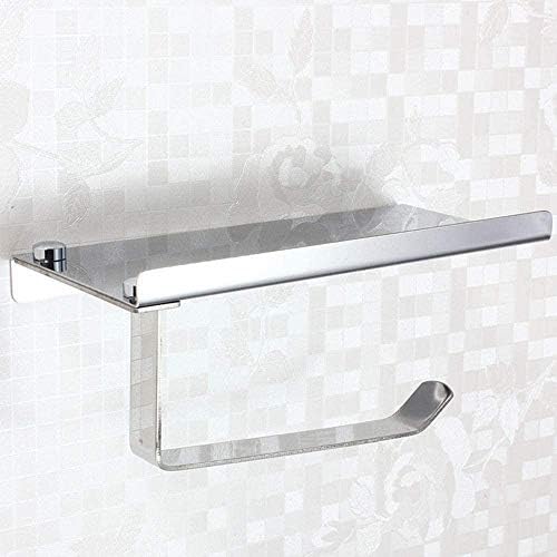 Držač ručnika za ručnike ZXDSFC izrađen od nehrđajućeg čelika sa poliranim srebrnim i papirnim dizajnom