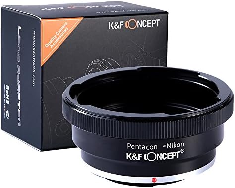 K & F konceptni adapter za montiranje objektiva kompatibilan sa Pentacon 6 Kijev 60 objektiva na Nikon AI F Mount Camera D90 D300 D700 D7100 D7000
