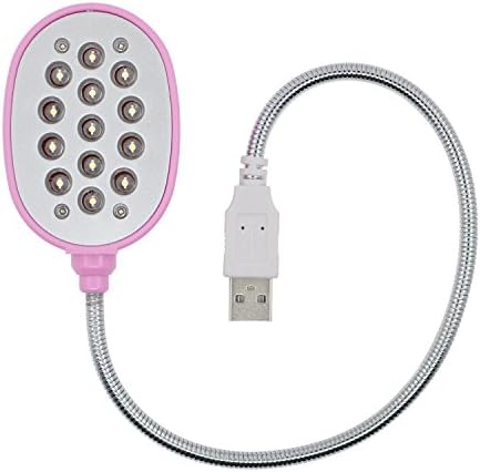 Bluesea USB LED svjetla, 13 svjetla, jednostavna USB lampa, dnevna boja, crna