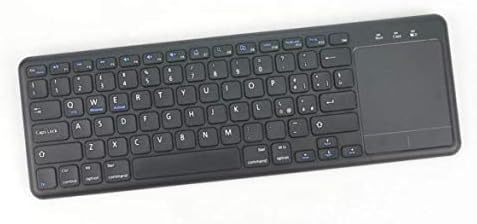 BoxWave tastatura kompatibilna sa Alienware x15 Gaming-MediaOne Tastatura sa TouchPad-om, USB full size tastatura PC Wireless TrackPad za Alienware x15 Gaming - Jet Black