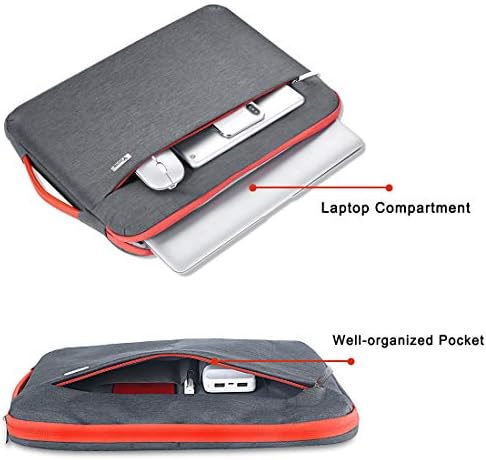 Voova laptop rukava 11 11,6 12 inča, 360 ° zaštitna torba za poklopac računala Kompatibilna sa površinskim